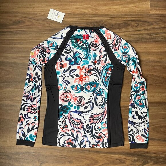 Kastel Denmark Women's Sun Shirt - Teal Paisley - XS - Picture 3 of 3